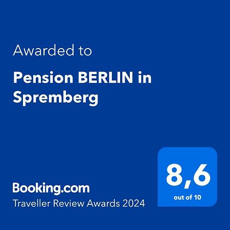 Pension Berlin In Spremberg Zewnętrze zdjęcie